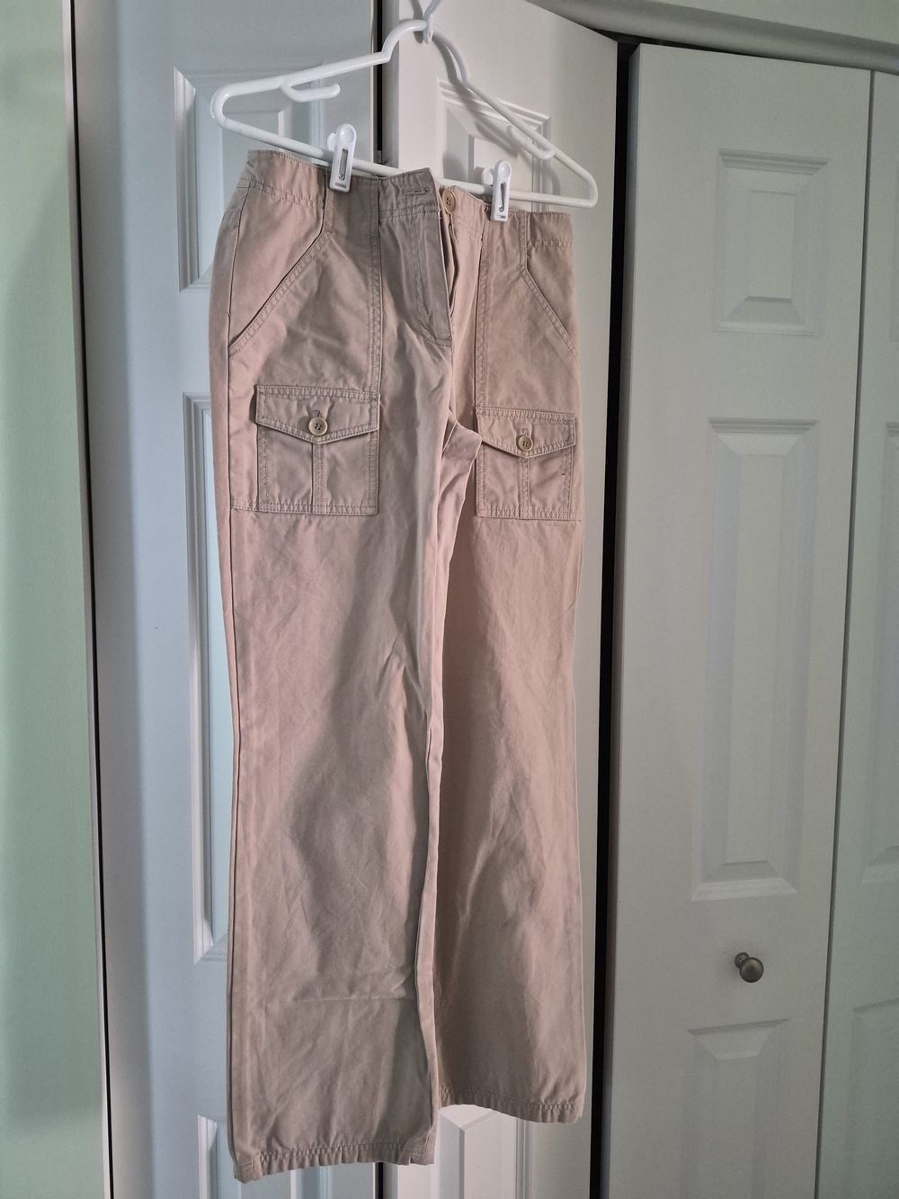 Vintage Kenneth Cole Y2K Cargo Straight Leg Pants- Size 4/6